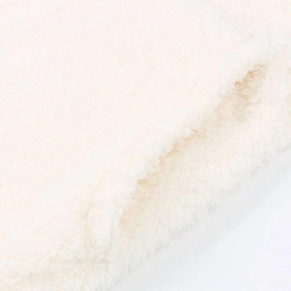 Apricot Warm Hooded Mid-Length Teddy Coat - Picture 6 of 10